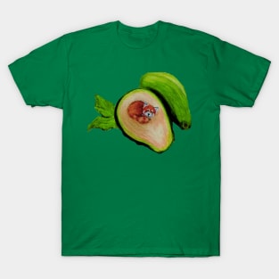 Red Panda Avocado T-Shirt